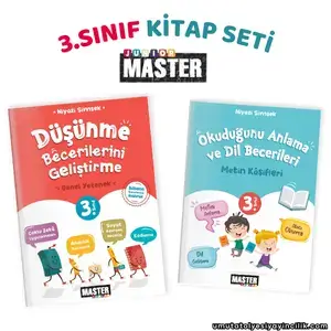 master junior 3.sınıf kitap seti